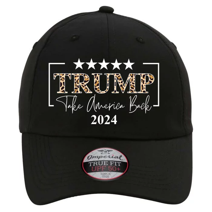 Trump Take America Back 2024 Cheetah Print Election The Original Performance Cap