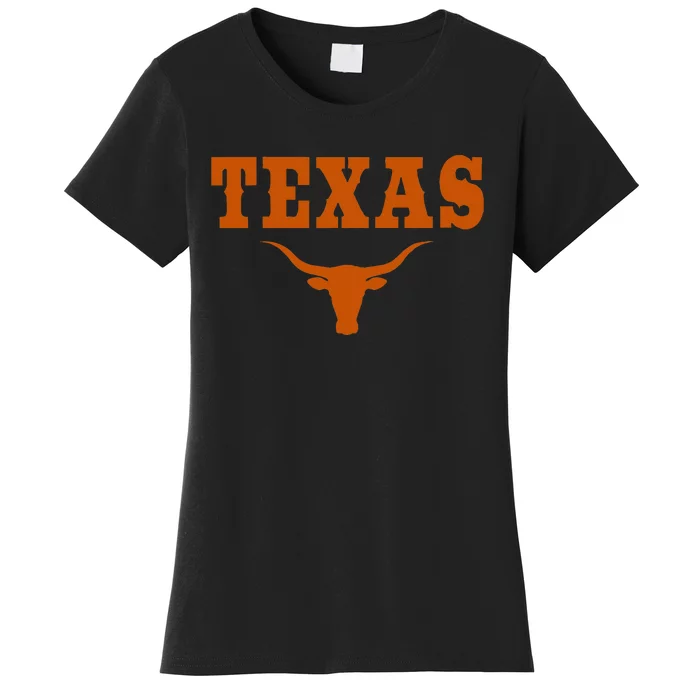 Texas Tx American Bull United States Women's T-Shirt