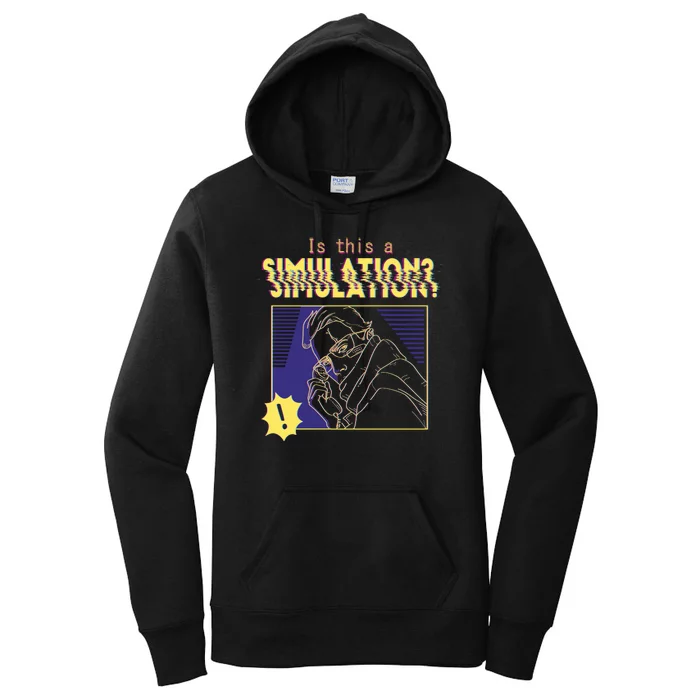 This This A Simulation Women's Pullover Hoodie