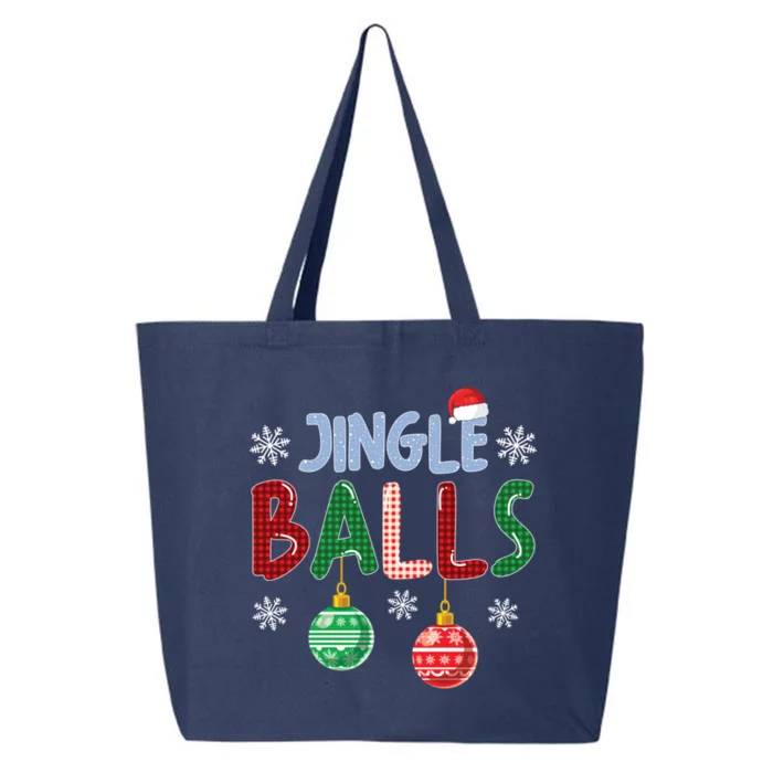 Tinsel Tits And Jingle Balls Funny Matching Christmas Couple Gift 25L Jumbo Tote