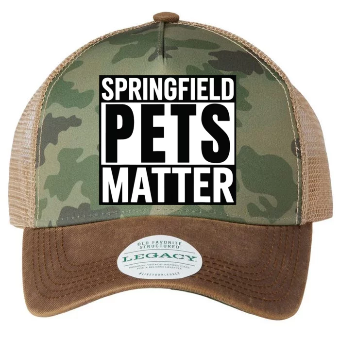 Trump They Are Eating The Dogs Cats Springfield Pets Matter Legacy Tie Dye Trucker Hat