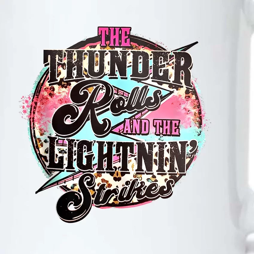 The Thunder And The Lightning Western Rolls And Strikes Black Color Changing Mug