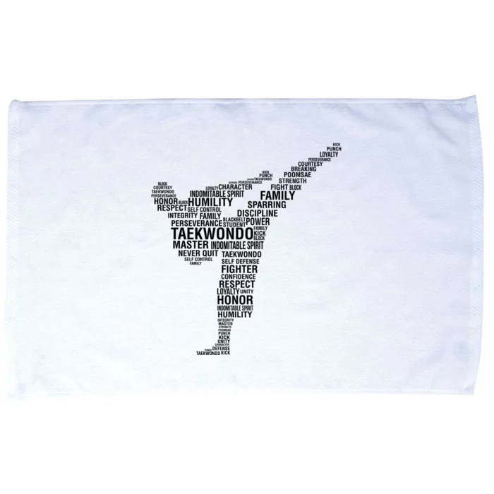 Taekwondo Microfiber Hand Towel