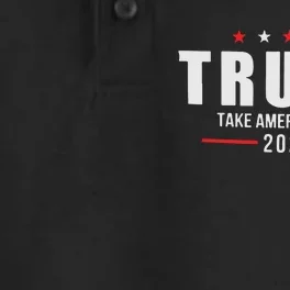 Trump Take America Back 2024 Dry Zone Grid Performance Polo