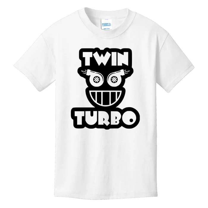 Twin Turbo Awesome Car Lover Kids T-Shirt