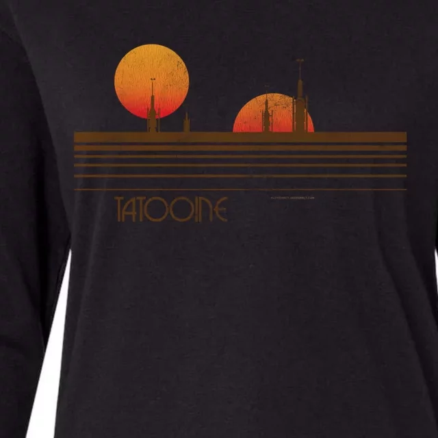 Tatooine Womens Cotton Relaxed Long Sleeve T-Shirt