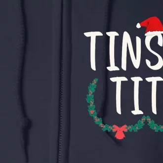 Tinsel Tits And Jingle Balls Full Zip Hoodie