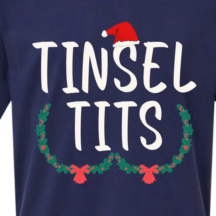 Tinsel Tits And Jingle Balls Sueded Cloud Jersey T-Shirt