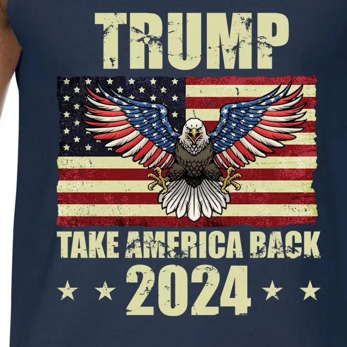 Trump Take America Back 2024 Comfort Colors® Tank Top