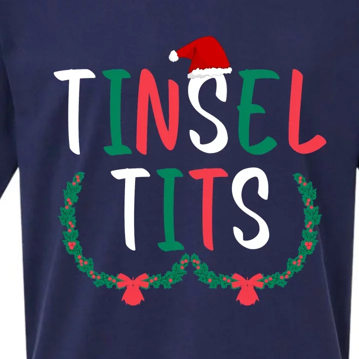 Tinsel Tits And Jingle Balls Sueded Cloud Jersey T-Shirt