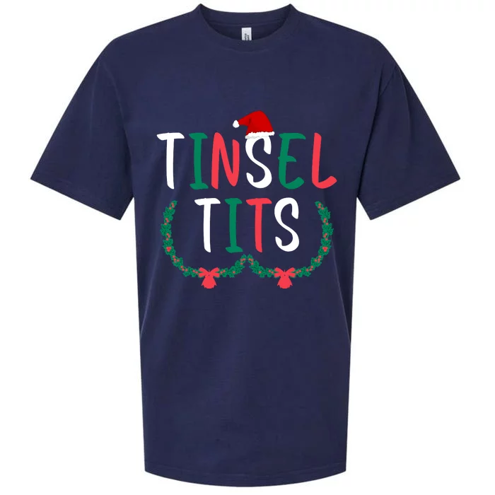 Tinsel Tits And Jingle Balls Sueded Cloud Jersey T-Shirt