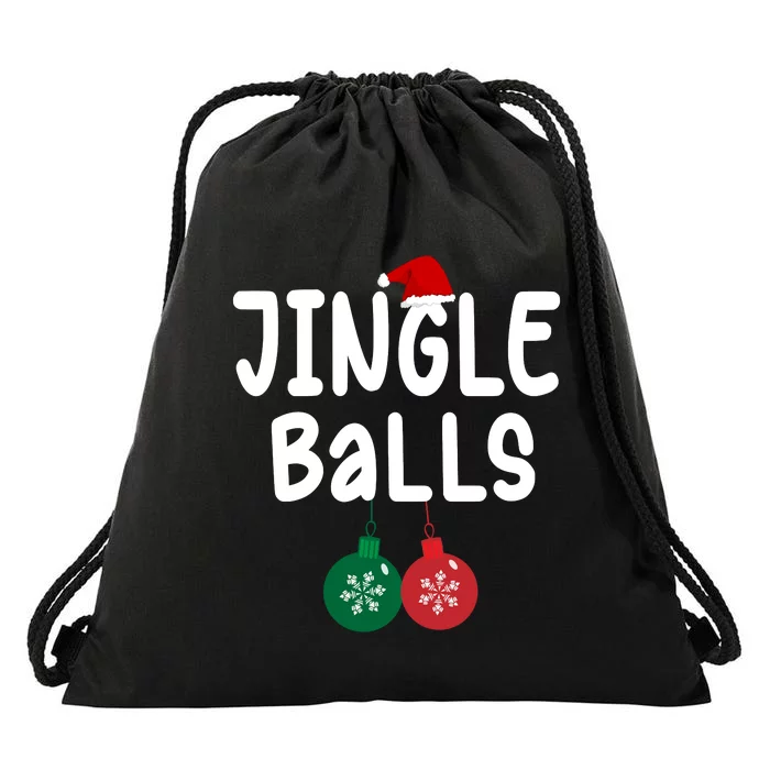 Tinsel Tits And Jingle Balls Drawstring Bag