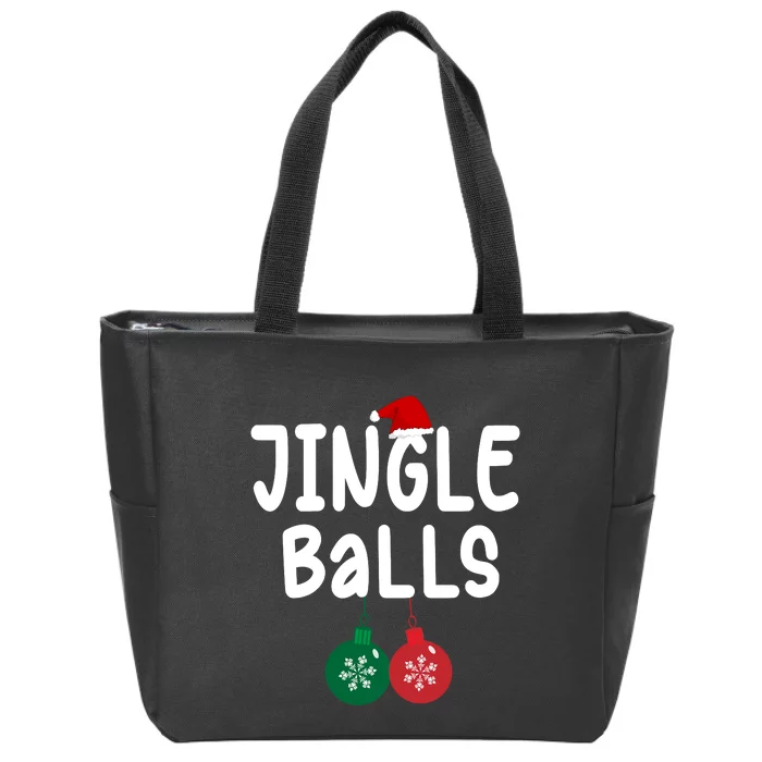 Tinsel Tits And Jingle Balls Zip Tote Bag