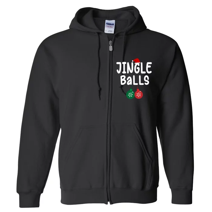 Tinsel Tits And Jingle Balls Full Zip Hoodie