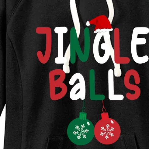 Tinsel Tits And Jingle Balls Women's Fleece Hoodie