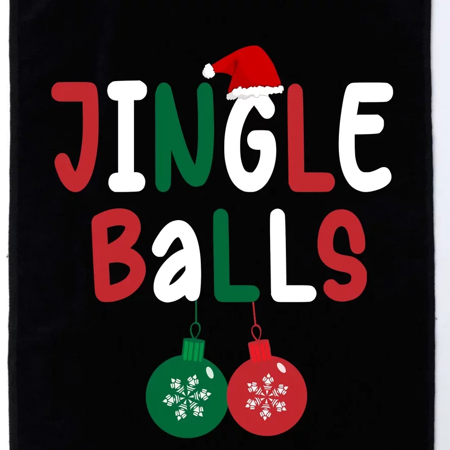 Tinsel Tits And Jingle Balls Platinum Collection Golf Towel