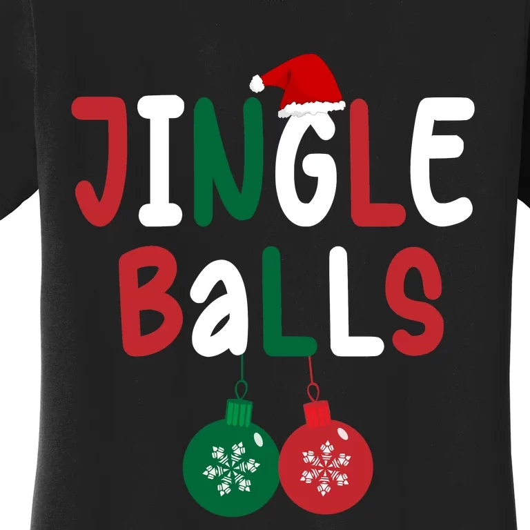 Tinsel Tits And Jingle Balls Women's T-Shirt