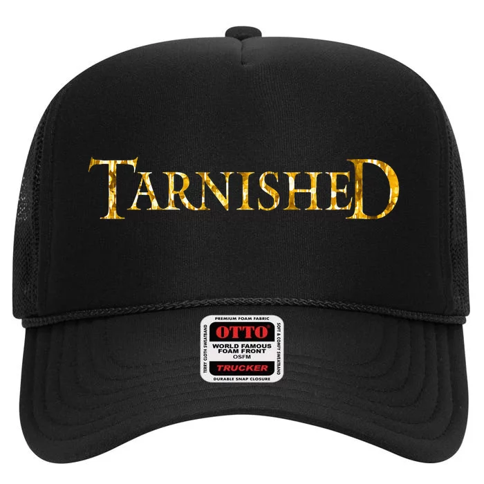 Tarnished High Crown Mesh Trucker Hat