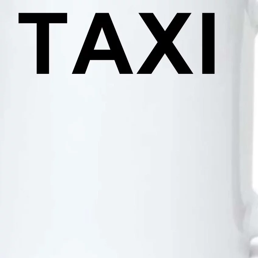 Taxi Black Color Changing Mug