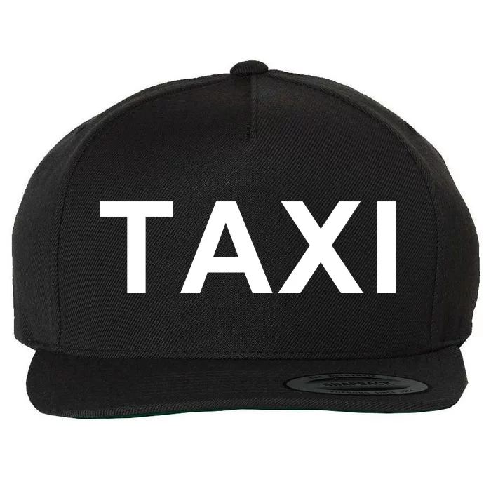 Taxi Wool Snapback Cap