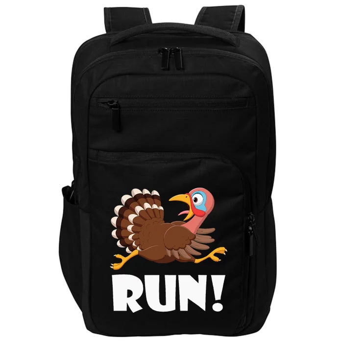 Turkey Trot Adult Running Costume Face Run Impact Tech Backpack