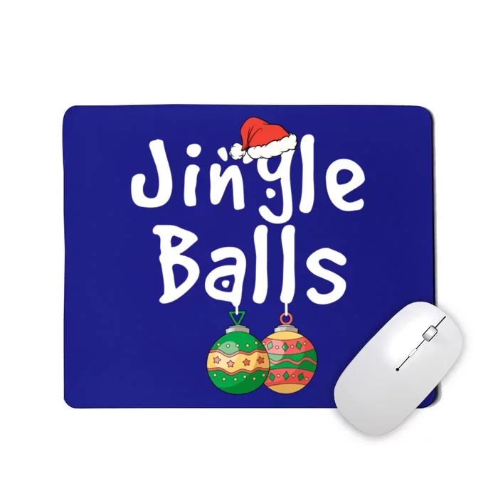 Tinsel Tits And Jingle Balls Funny Matching Christmas Couple Cool Gift Mousepad