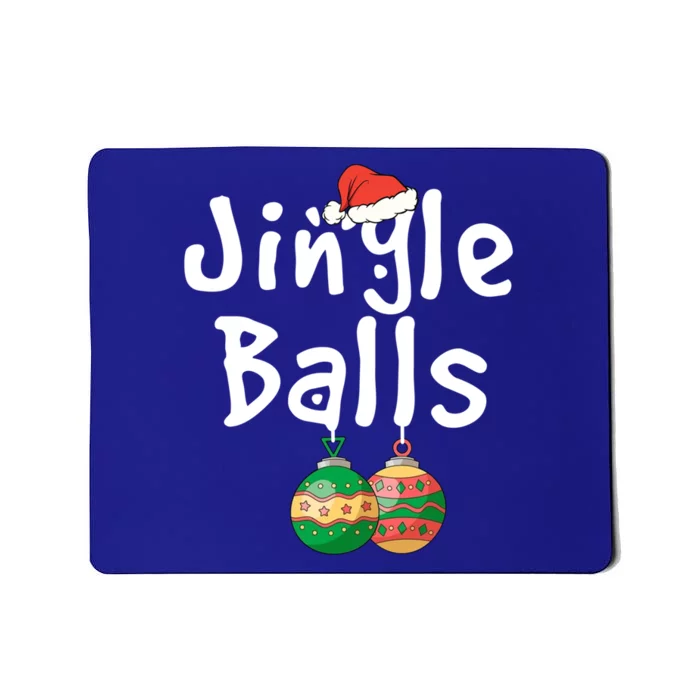 Tinsel Tits And Jingle Balls Funny Matching Christmas Couple Cool Gift Mousepad