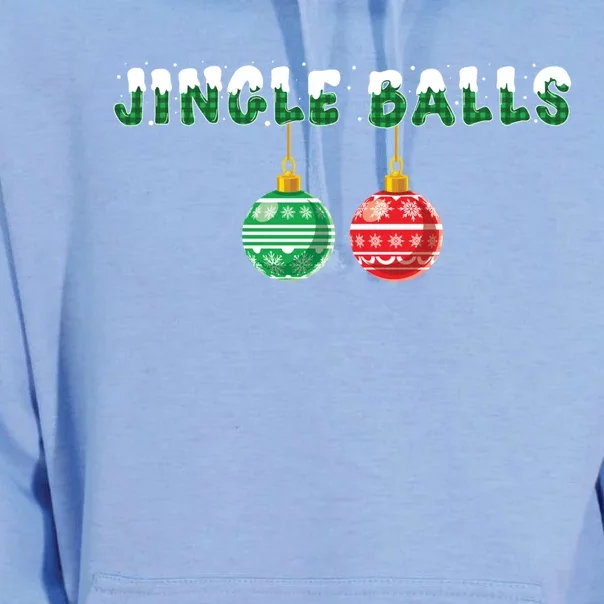 Tinsel Tits And Jingle Balls Matching Christmas Couple Xmas Gift Unisex Surf Hoodie