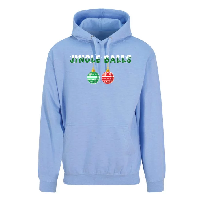 Tinsel Tits And Jingle Balls Matching Christmas Couple Xmas Gift Unisex Surf Hoodie