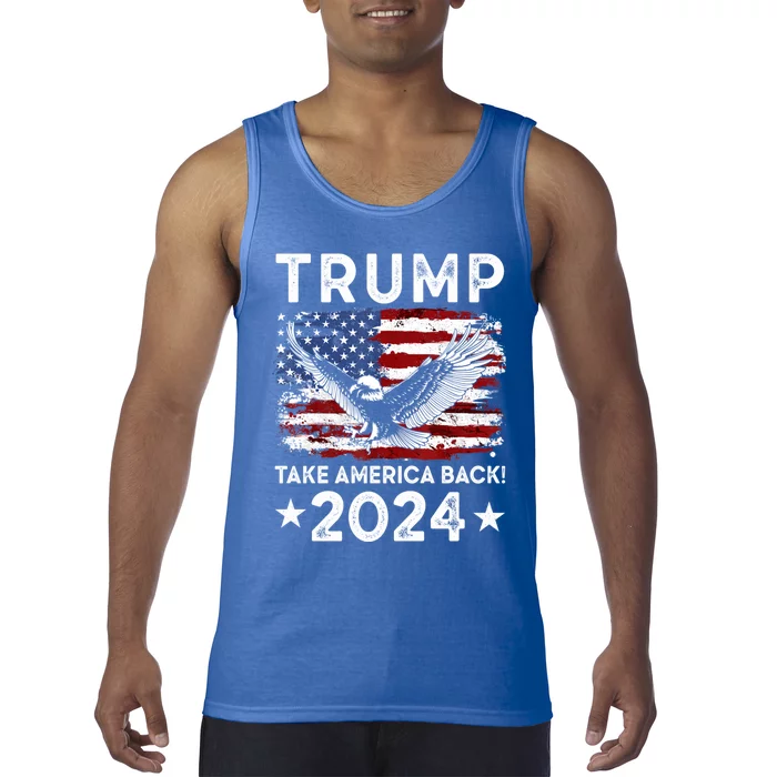 Donald Trump 2024 Take America Back USA United States Tank Top