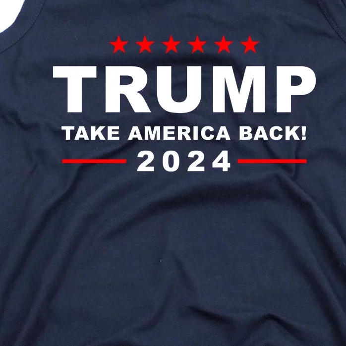 Trump Take America Back 2024 Election Tank Top