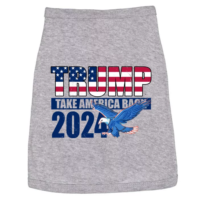 Trump Take America Back 2024 Eagle Doggie Tank