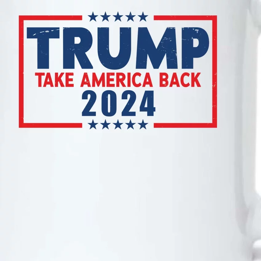 Trump Take America Back 2024 Election Black Color Changing Mug