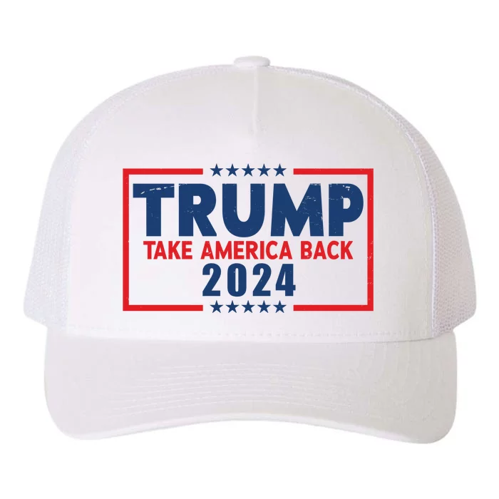 Trump Take America Back 2024 Election Yupoong Adult 5-Panel Trucker Hat