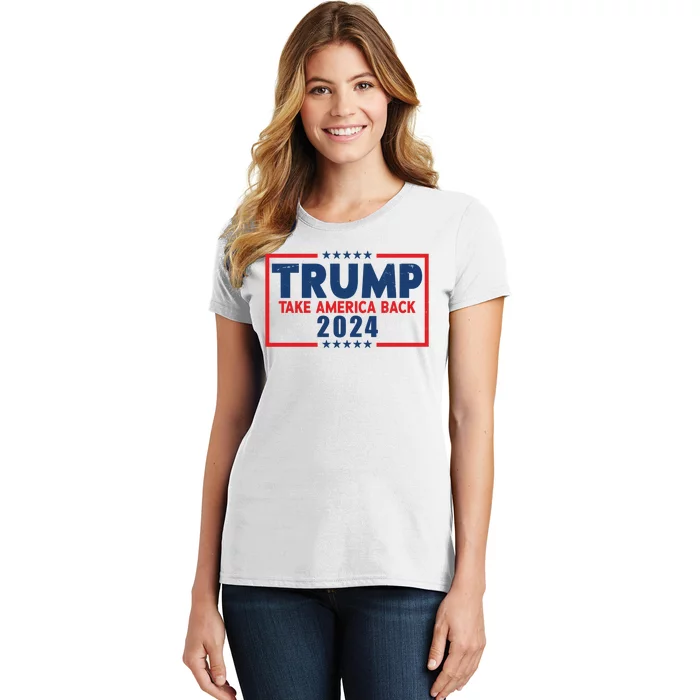 Trump Take America Back 2024 Election Women's T-Shirt