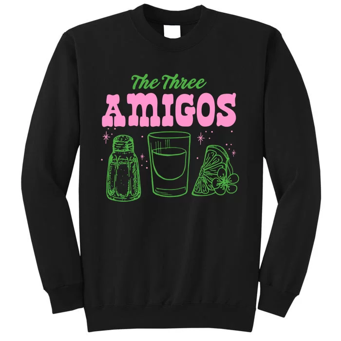 The Three Amigos Margarita Cocktail Tall Sweatshirt