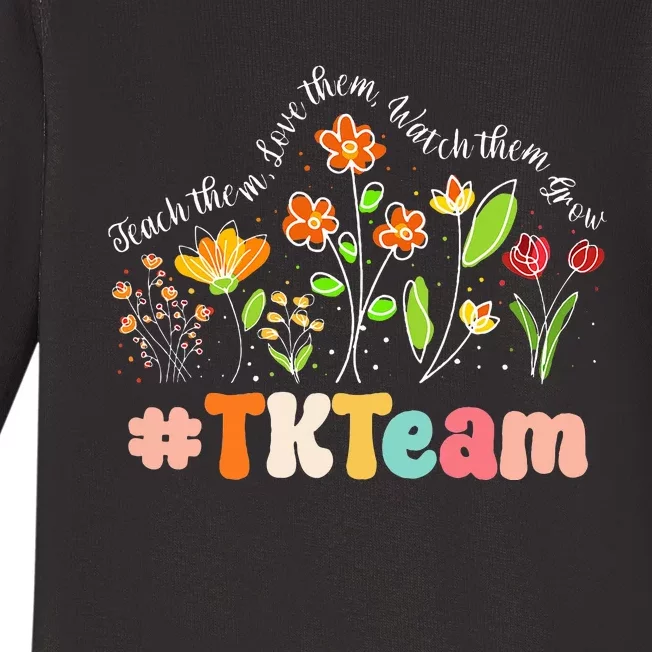 TK Team Appreciation Week Teacher Back to School Baby Long Sleeve Bodysuit