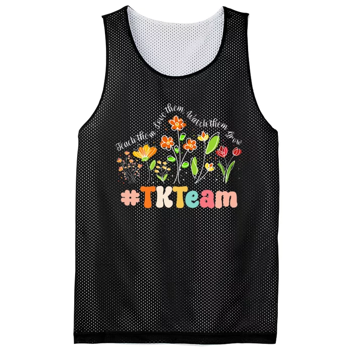 TK Team Appreciation Week Teacher Back to School Mesh Reversible Basketball Jersey Tank