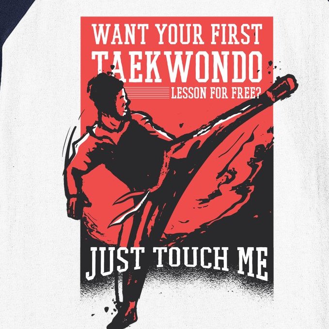 Taekwondo Baseball Sleeve Shirt