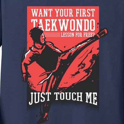Taekwondo Kids Long Sleeve Shirt