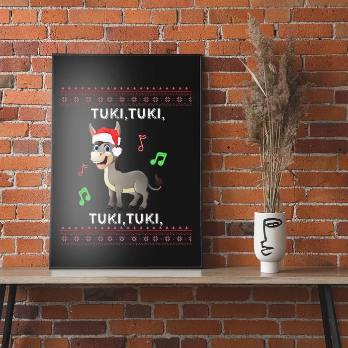 Tuki Tuki Burrito Sabanero Navidad Christmas Cute And Fun Poster