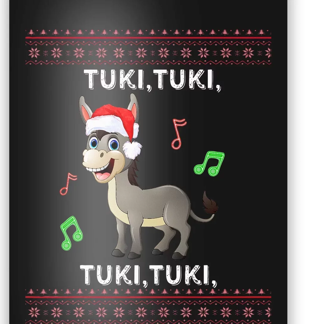 Tuki Tuki Burrito Sabanero Navidad Christmas Cute And Fun Poster