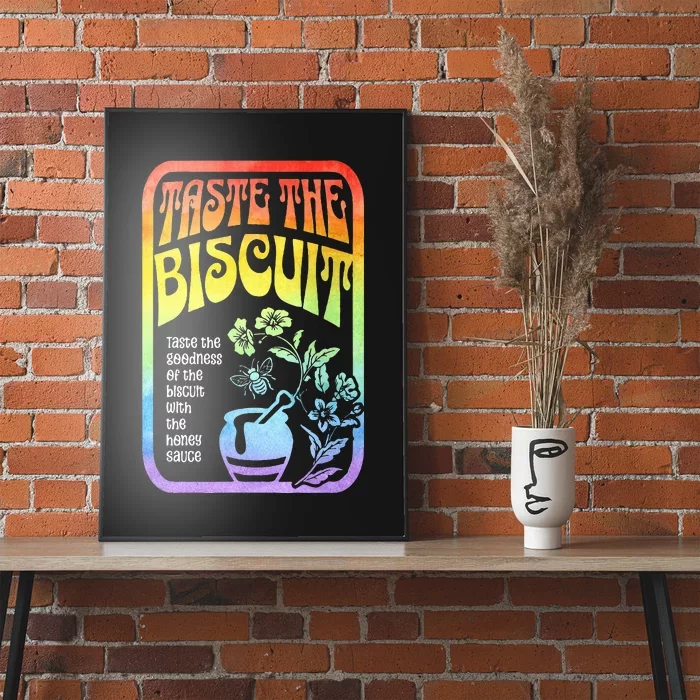 Taste The Biscuit Taste The Goodness Poster