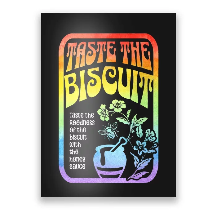 Taste The Biscuit Taste The Goodness Poster