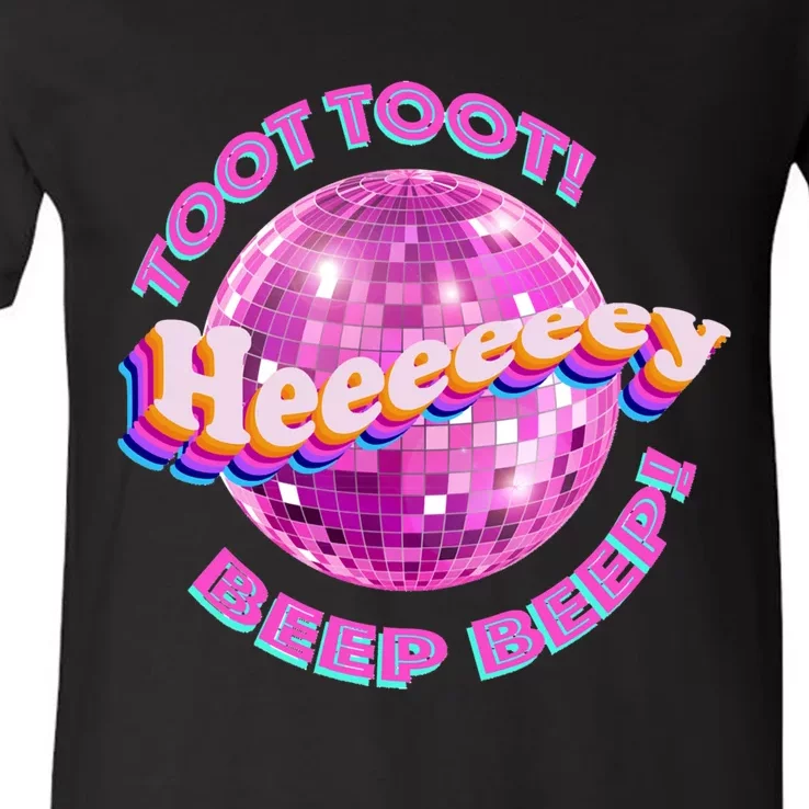 Toot Toot Beep Beep V-Neck T-Shirt