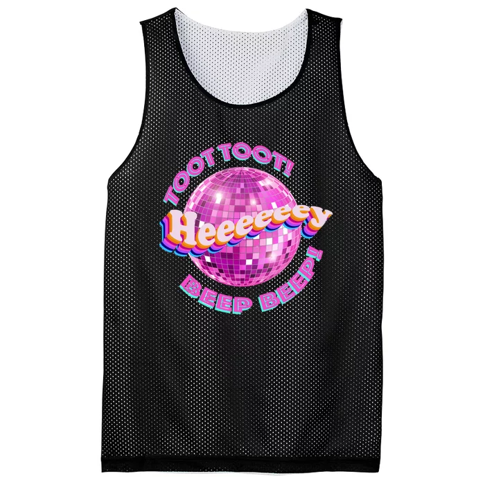 Toot Toot Beep Beep Mesh Reversible Basketball Jersey Tank