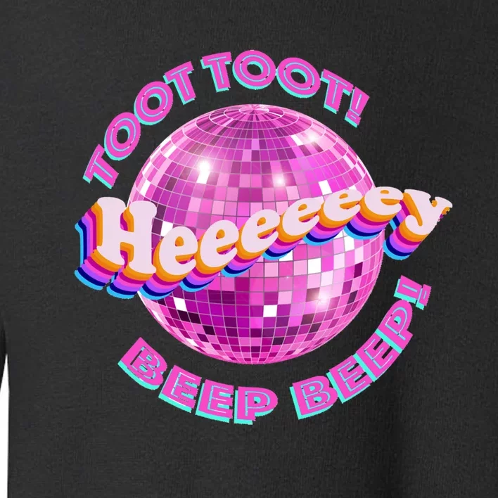 Toot Toot Beep Beep Toddler Sweatshirt