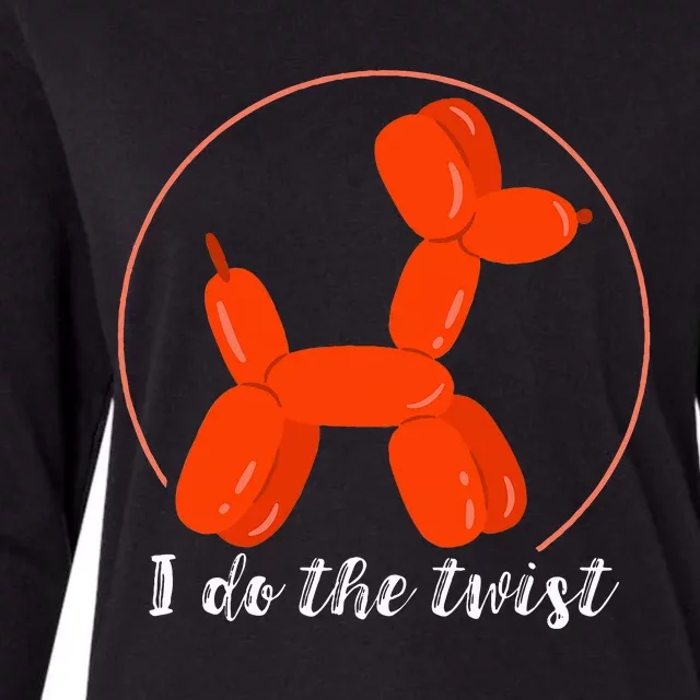 The Twist Balloon Twisting Balloon Animal Balloon Artist Womens Cotton Relaxed Long Sleeve T-Shirt