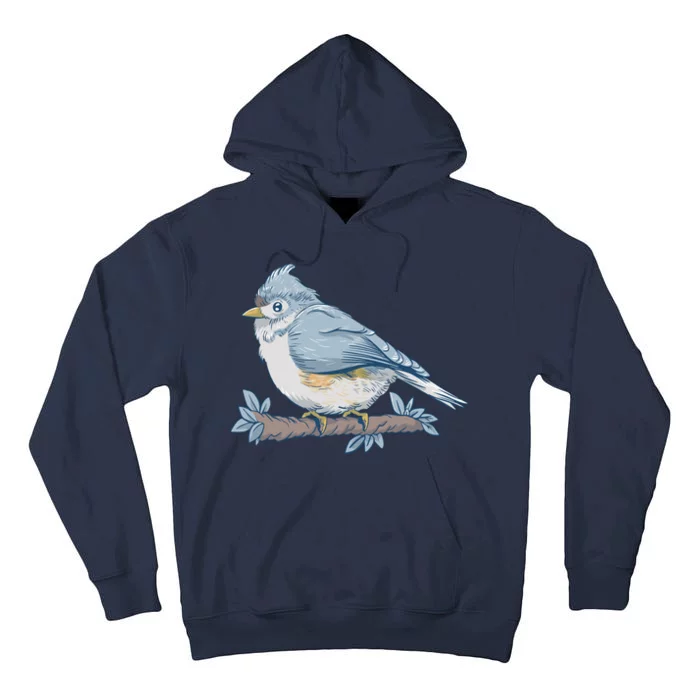 Tufted Titmouse Bird Cute Gift Tall Hoodie