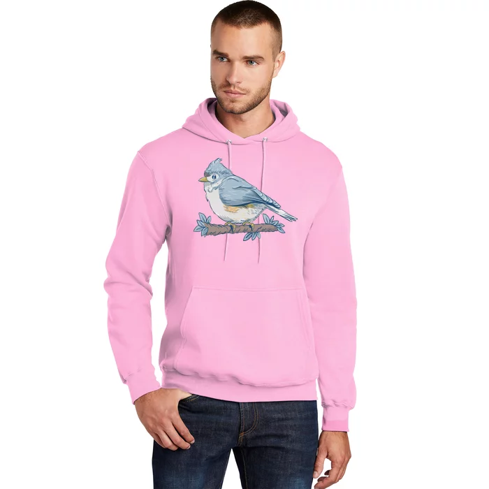 Tufted Titmouse Bird Cute Gift Hoodie